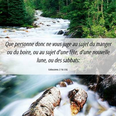 Picture 06 - Colossiens 2:16 LSG - Que personne donc ne vous juge au sujet du manger - Bible Verse Picture