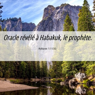 Picture 06 - Habacuc 1:1 LSG - Oracle révélé à Habakuk, le - Bible Verse Picture
