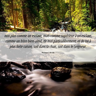 Picture 06 - Philémon 1:16 LSG - non plus comme un esclave, mais comme supérieur - Bible Verse Picture