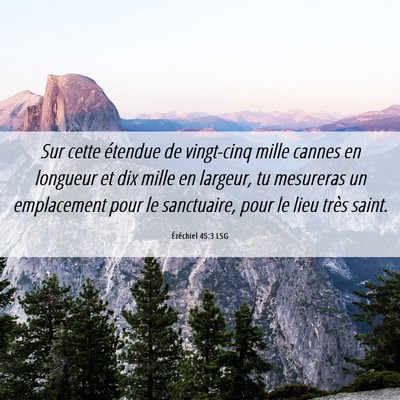 Picture 06 - Ézéchiel 45:3 LSG - Sur cette étendue de vingt-cinq mille cannes en - Bible Verse Picture
