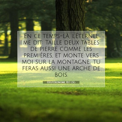 Picture 07 - Deutéronome 10:1 LSG - En ce temps-là, l'Eternel me dit: Taille deux - Bible Verse Picture