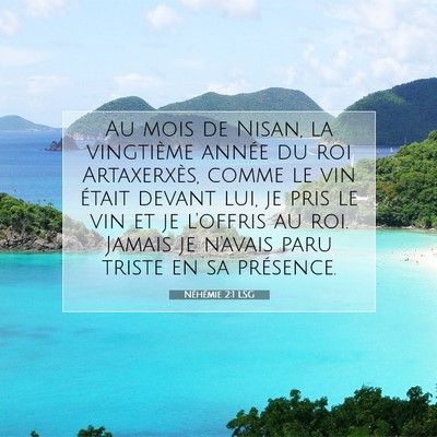 Picture 07 - Néhémie 2:1 LSG - Au mois de Nisan, la vingtième année du roi - Bible Verse Picture
