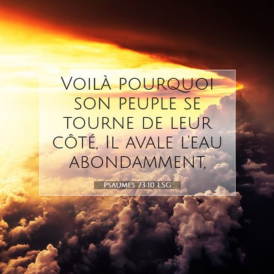 Picture 07 - Psaumes 73:10 LSG - Voilà pourquoi son peuple se tourne de leur - Bible Verse Picture