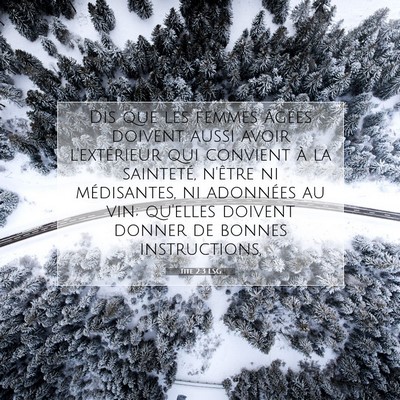 Picture 07 - Tite 2:3 LSG - Dis que les femmes âgées doivent aussi avoir - Bible Verse Picture
