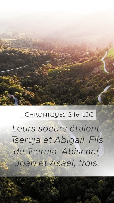 1 Chroniques 2:16 LSG Bible Verse Image