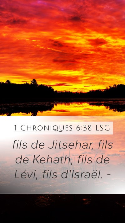 1 Chroniques 6:38 LSG Bible Verse Image