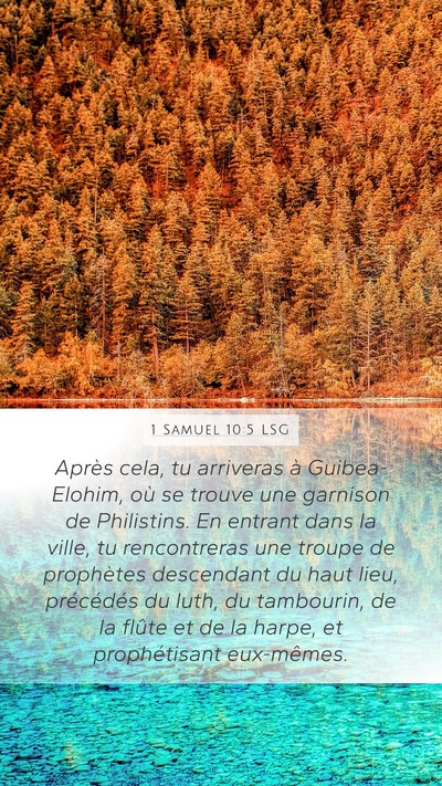 1 Samuel 10:5 LSG Bible Verse Image