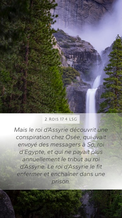 2 Rois 17:4 LSG Bible Verse Image