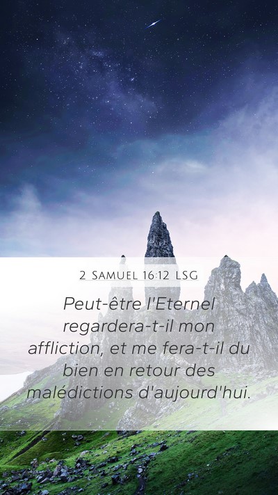 2 Samuel 16:12 LSG Bible Verse Image