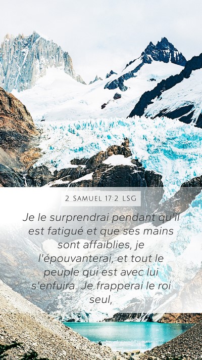 2 Samuel 17:2 LSG Bible Verse Image