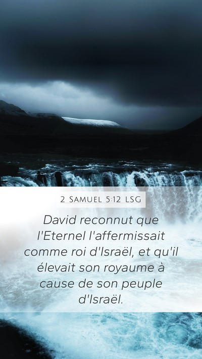 2 Samuel 5:12 LSG Bible Verse Image