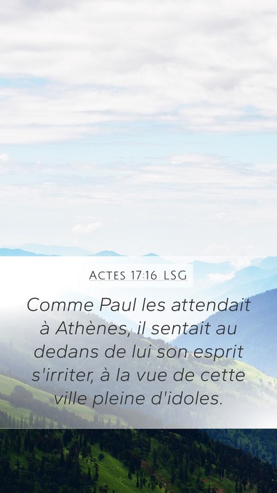 Actes 17:16 LSG Bible Verse Image