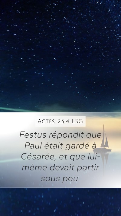 Actes 25:4 LSG Bible Verse Image