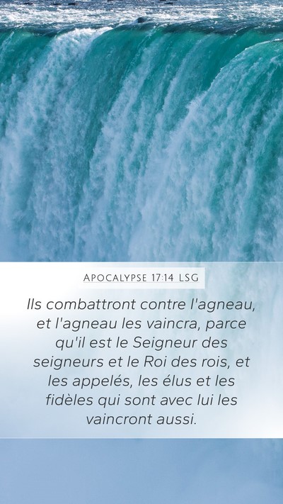 Apocalypse 17:14 LSG Bible Verse Image