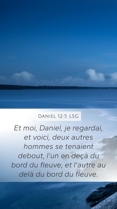 Daniel 12:5 LSG Bible Verse Image