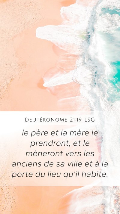 Deutéronome 21:19 LSG Bible Verse Image