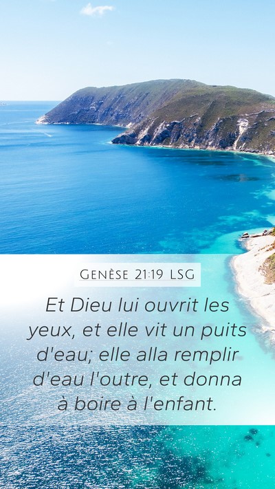 Genèse 21:19 LSG Bible Verse Image