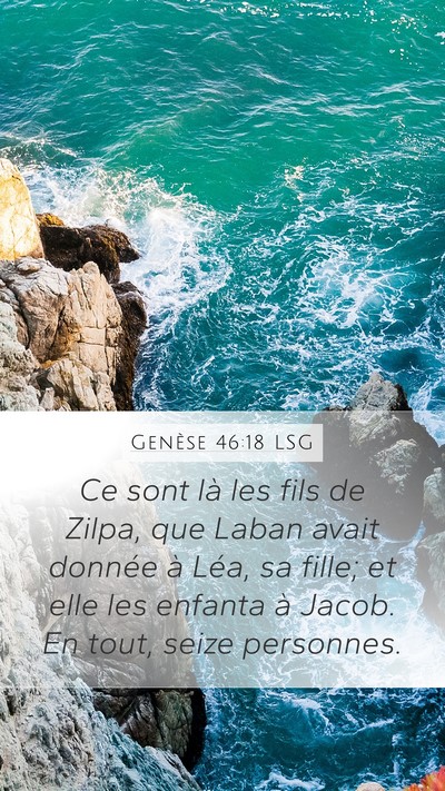 Genèse 46:18 LSG Bible Verse Image