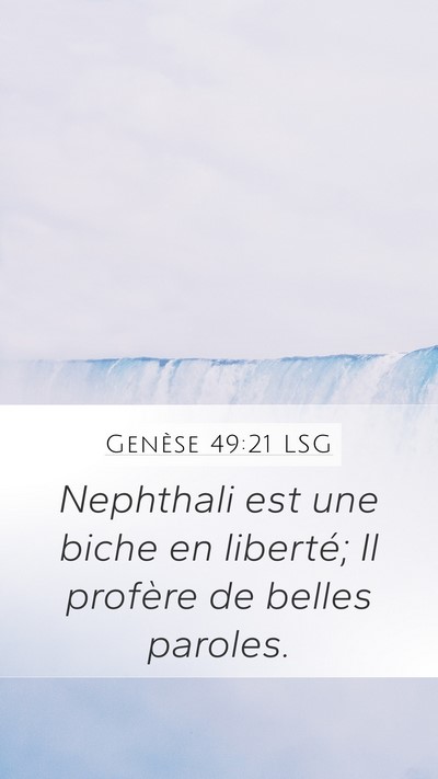 Genèse 49:21 LSG Bible Verse Image