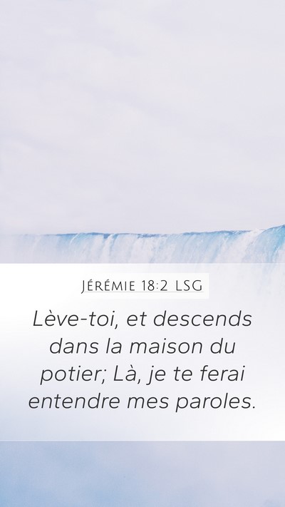 Jérémie 18:2 LSG Bible Verse Image