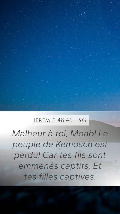 Jérémie 48:46 LSG Bible Verse Image