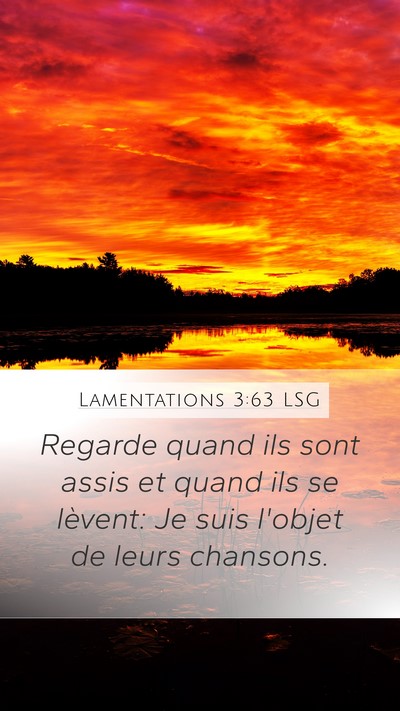 Lamentations 3:63 LSG Bible Verse Image