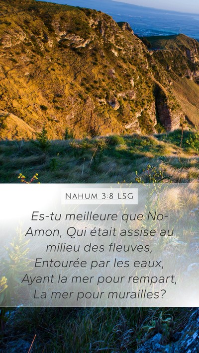 Nahum 3:8 LSG Bible Verse Image