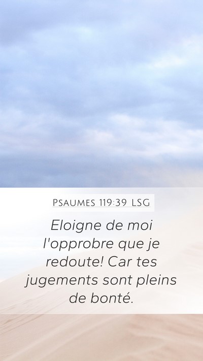 Psaumes 119:39 LSG Bible Verse Image