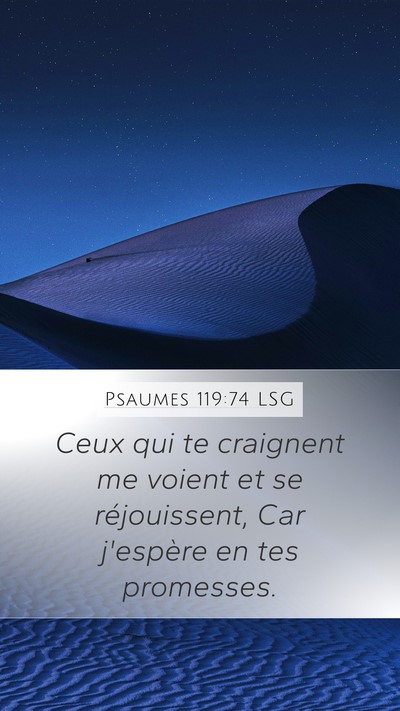 Psaumes 119:74 LSG Bible Verse Image