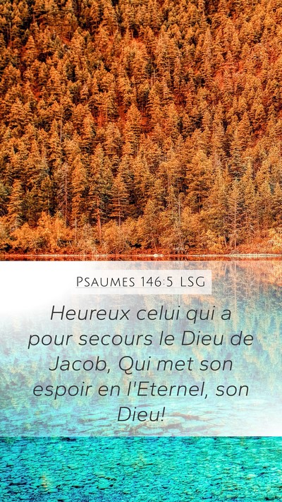 Psaumes 146:5 LSG Bible Verse Image