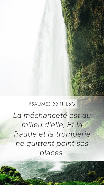 Psaumes 55:11 LSG Bible Verse Image