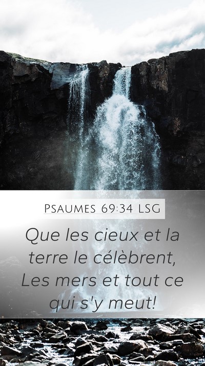 Psaumes 69:34 LSG Bible Verse Image