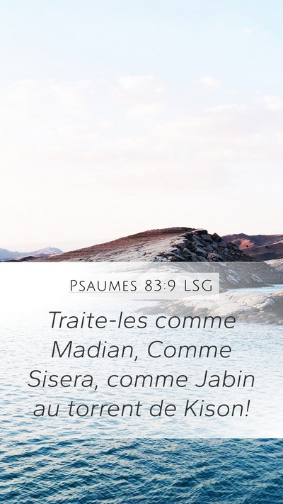 Psaumes 83:9 LSG Bible Verse Image