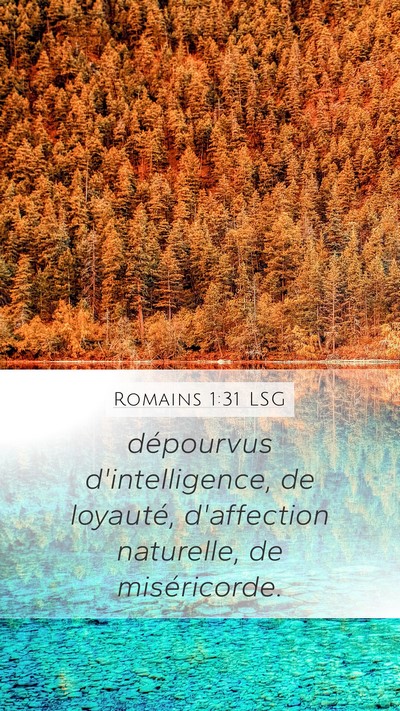 Romains 1:31 LSG Bible Verse Image