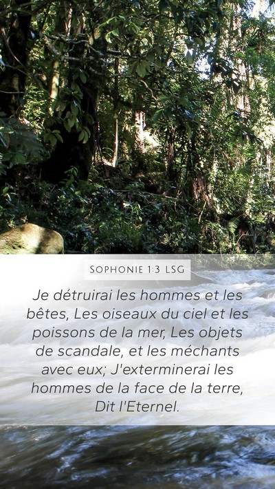 Sophonie 1:3 LSG Bible Verse Image