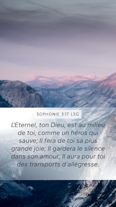 Sophonie 3:17 LSG Bible Verse Image