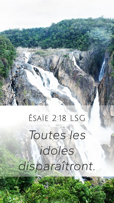 Ésaïe 2:18 LSG Bible Verse Image