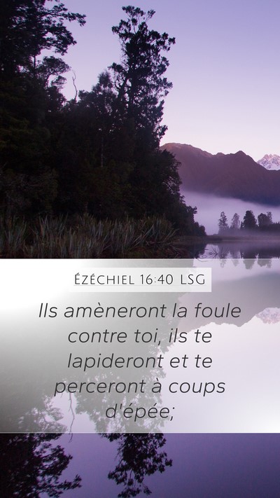 Ézéchiel 16:40 LSG Bible Verse Image