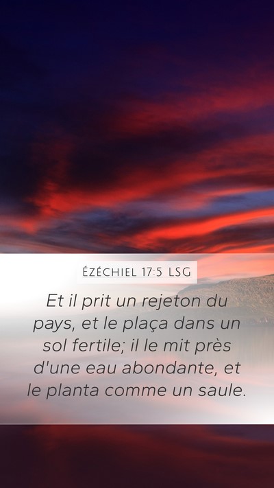 Ézéchiel 17:5 LSG Bible Verse Image
