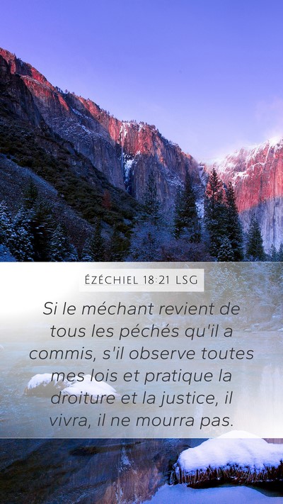 Ézéchiel 18:21 LSG Bible Verse Image
