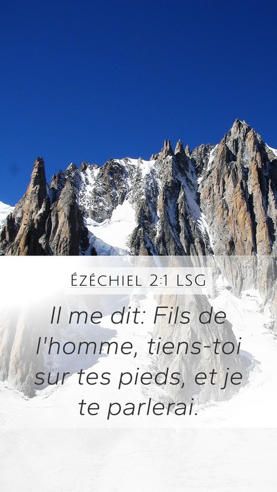 Ézéchiel 2:1 LSG Bible Verse Image