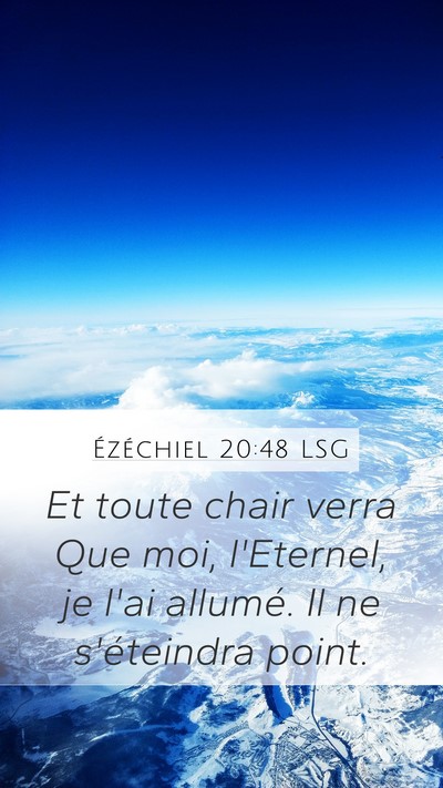 Ézéchiel 20:48 LSG Bible Verse Image