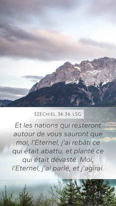 Ézéchiel 36:36 LSG Bible Verse Image
